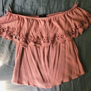 off the shoulder top